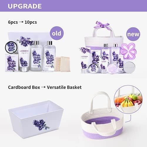 Lavender Postpartum Retreat Gift Basket