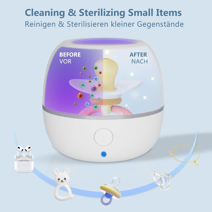 LittleNesti™ Portable UV-C Pacifier Sanitizer