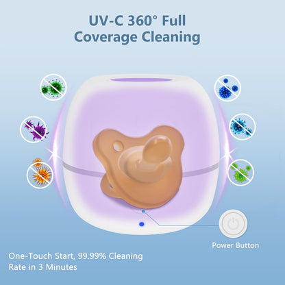 LittleNesti™ Portable UV-C Pacifier Sanitizer