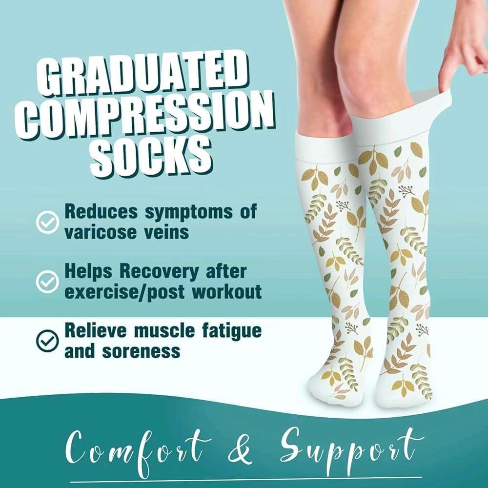 LittleNesti™ Premium Copper Compression Socks 6-Pack
