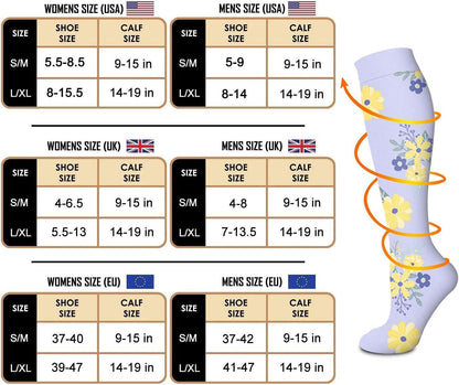 LittleNesti™ Premium Copper Compression Socks 6-Pack