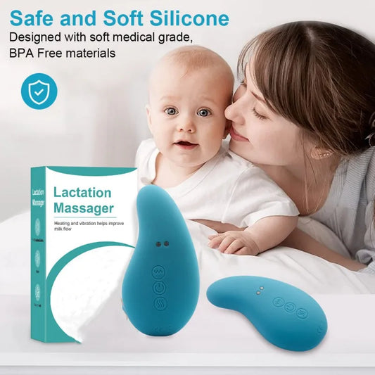 Lactation Comfort Massager with Heat & Vibration