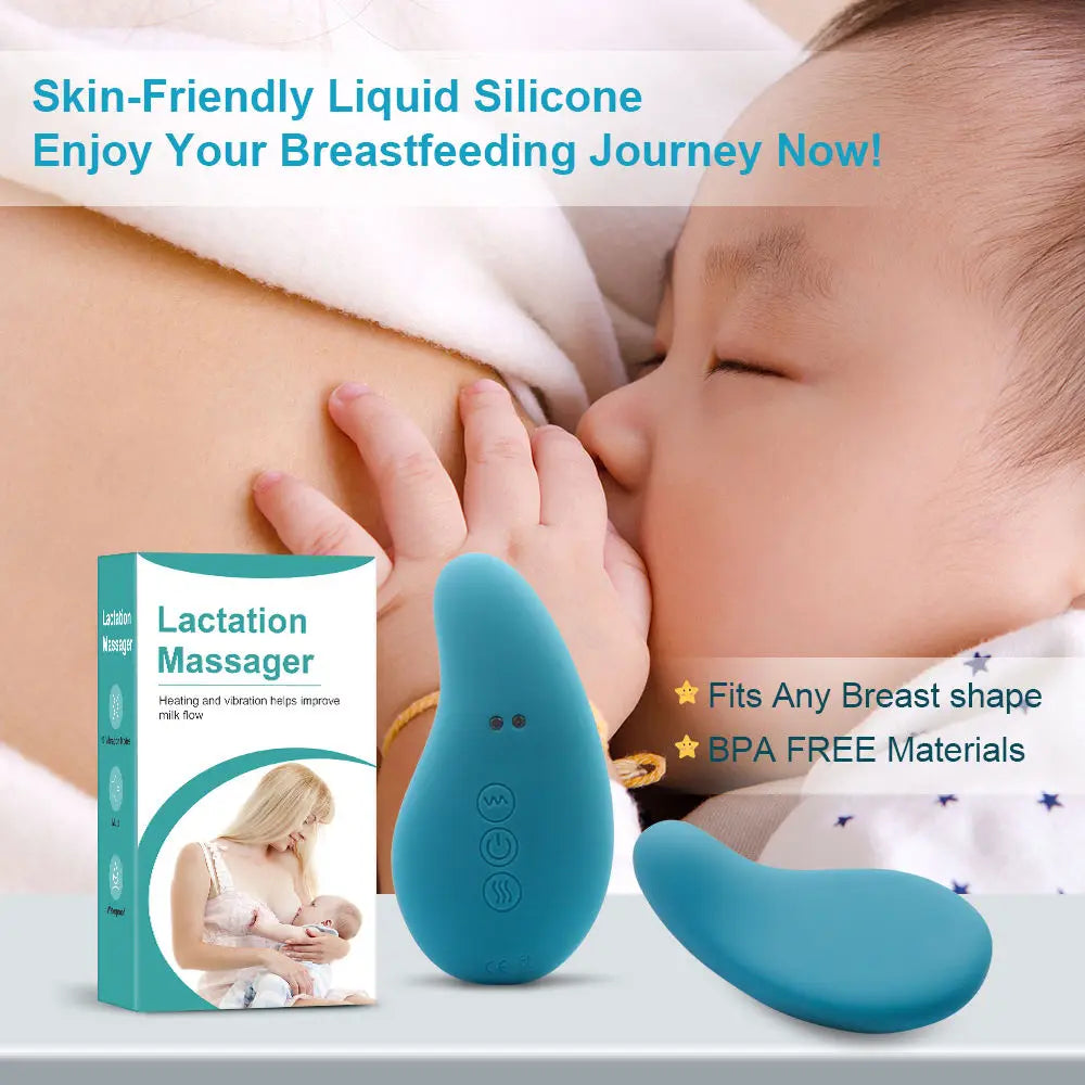 Lactation Comfort Massager with Heat & Vibration