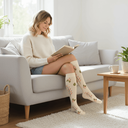 LittleNesti™ Premium Copper Compression Socks 6-Pack