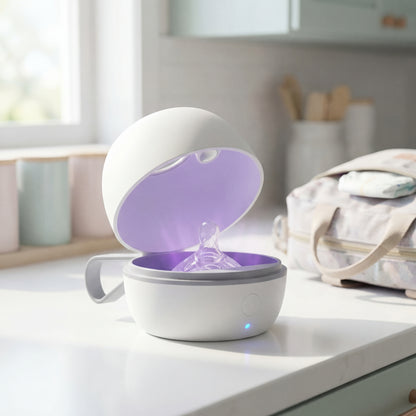 LittleNesti™ Portable UV-C Pacifier Sanitizer